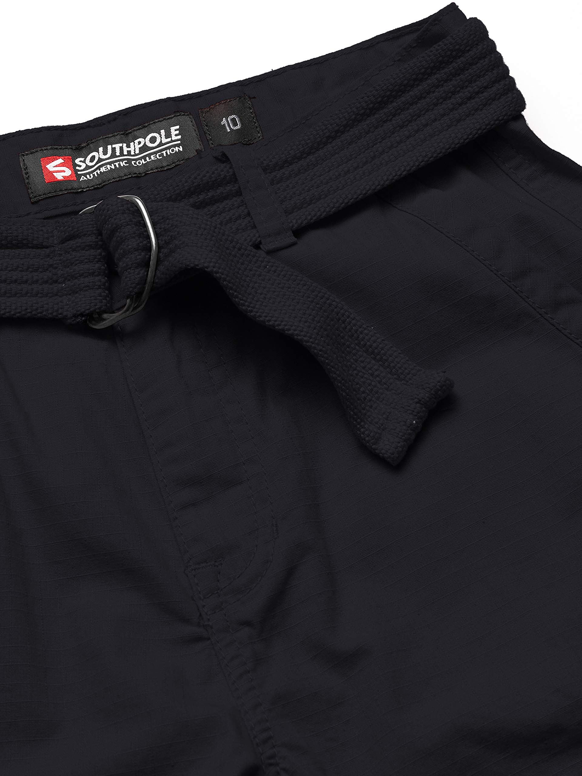 Southpole Boys' Belted Ripstop Basic Cargo Shorts - Image 3