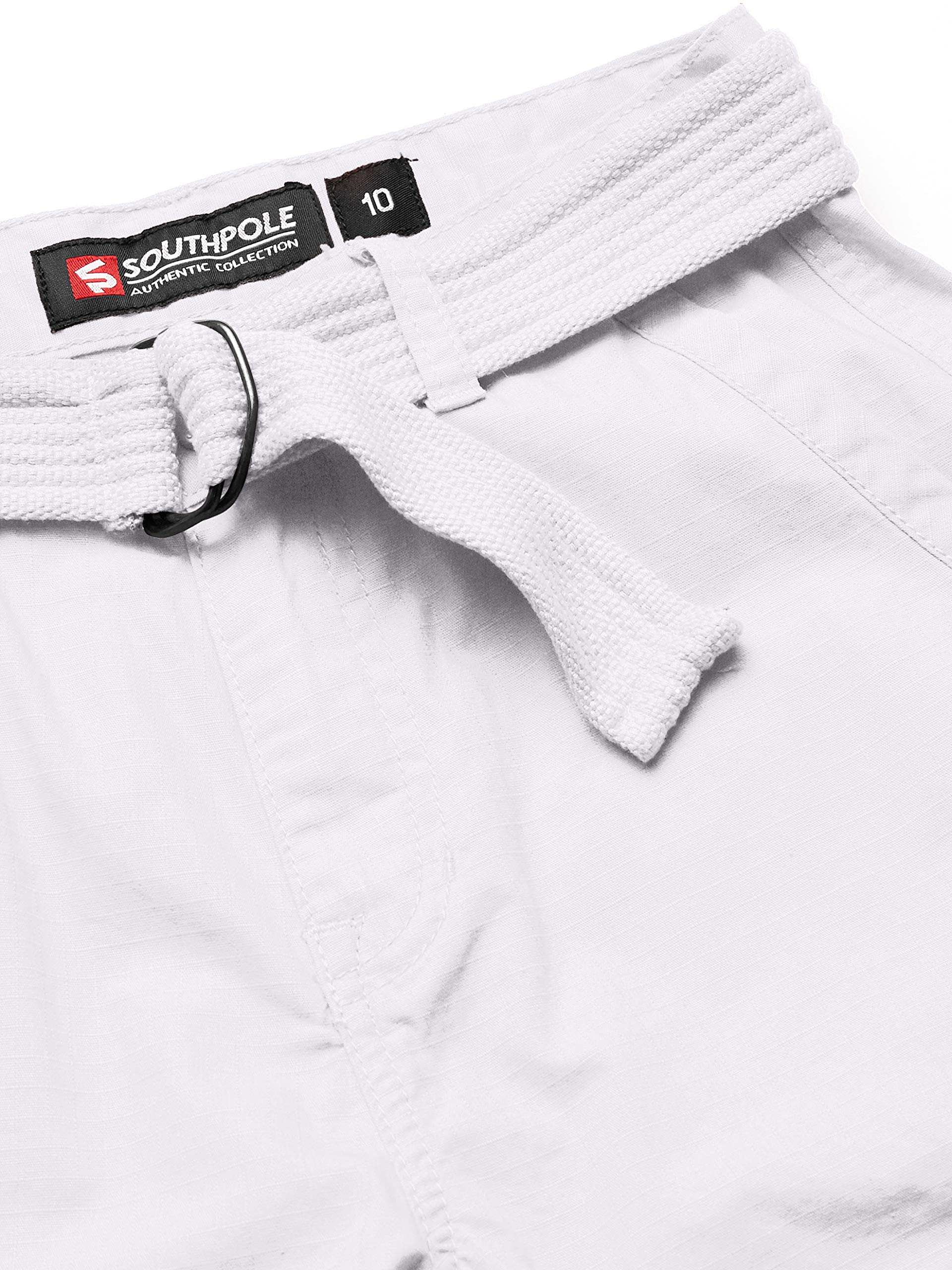 Southpole Boys' Belted Ripstop Basic Cargo Shorts - Image 3