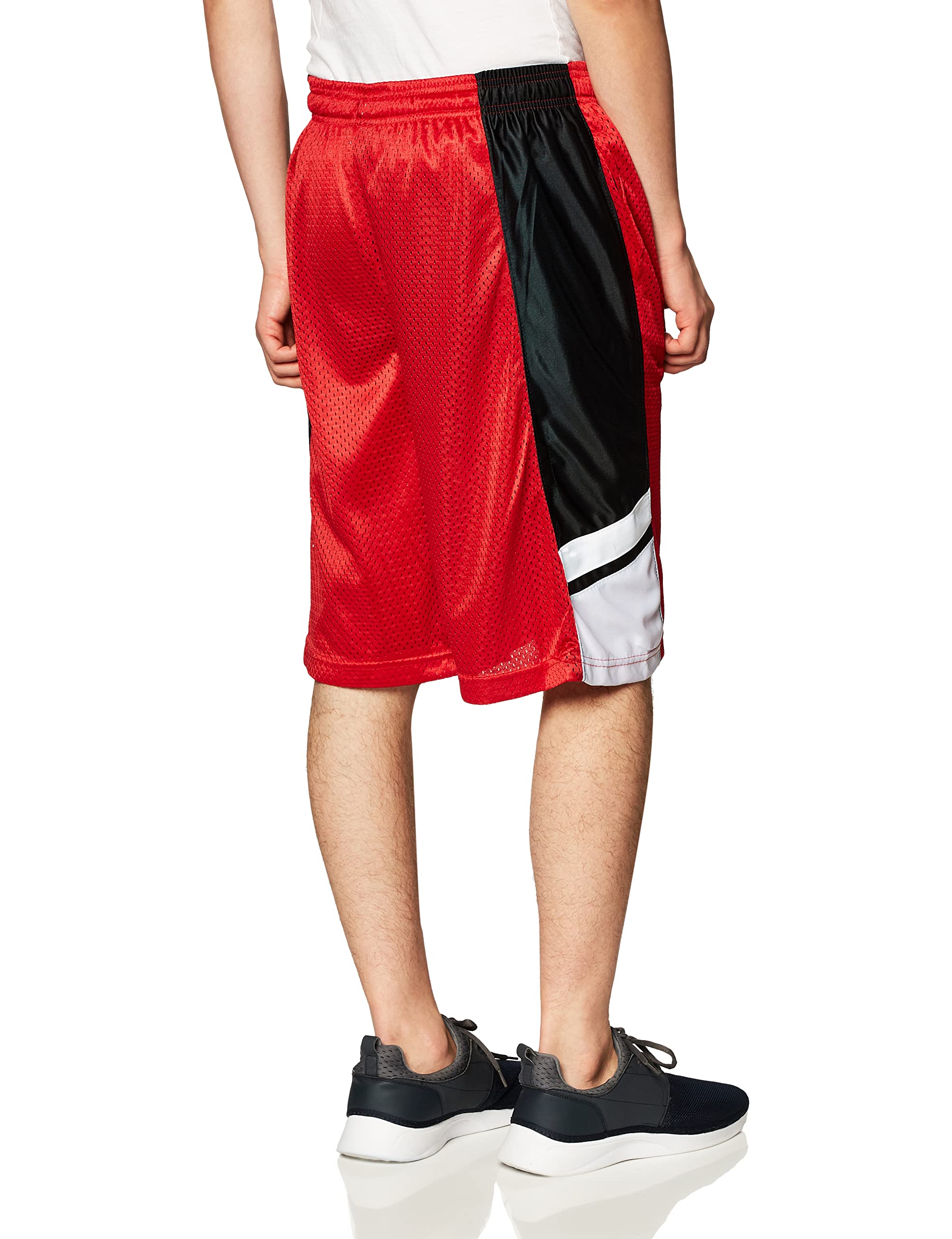 Southpole Men's Athletic Gym Basketball Mesh Shorts with Pockets, Inseam 12", Quick Dry, Breathable - Image 3