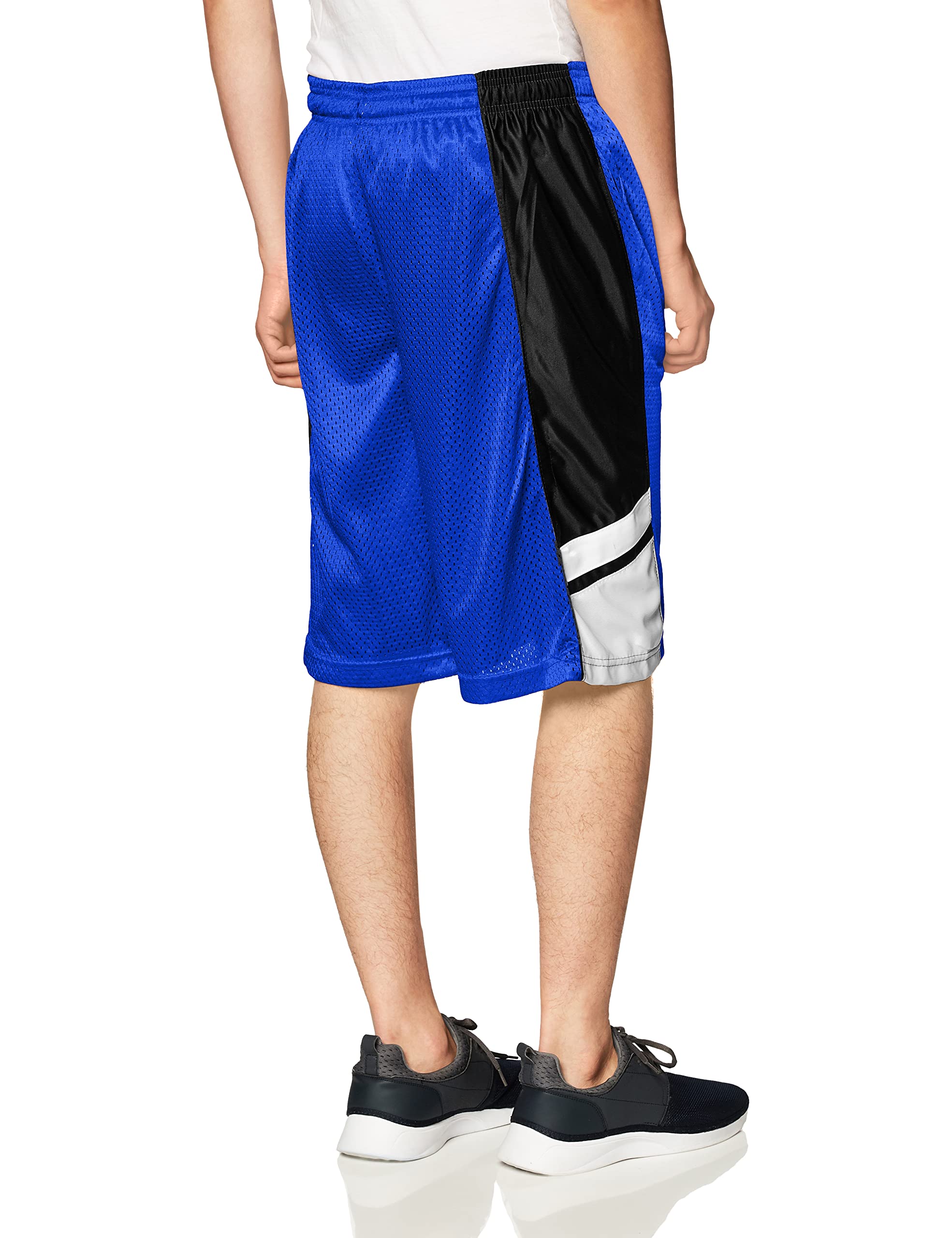 Southpole Men's Athletic Gym Basketball Mesh Shorts with Pockets, Inseam 12", Quick Dry, Breathable - Image 3