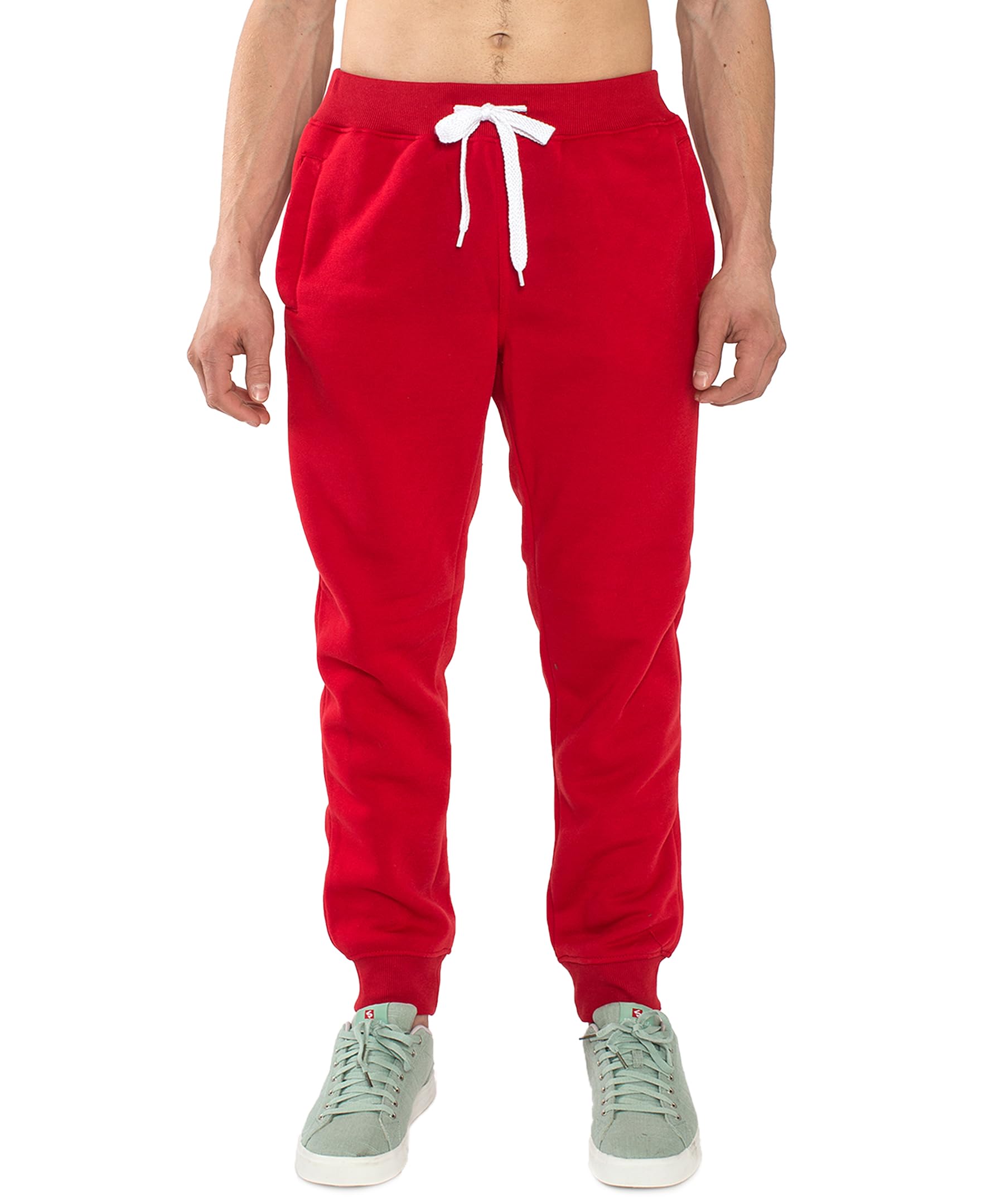 Southpole Men's Marled Fleece Sweatpants - Regular and Big & Tall Sizes - Image 4