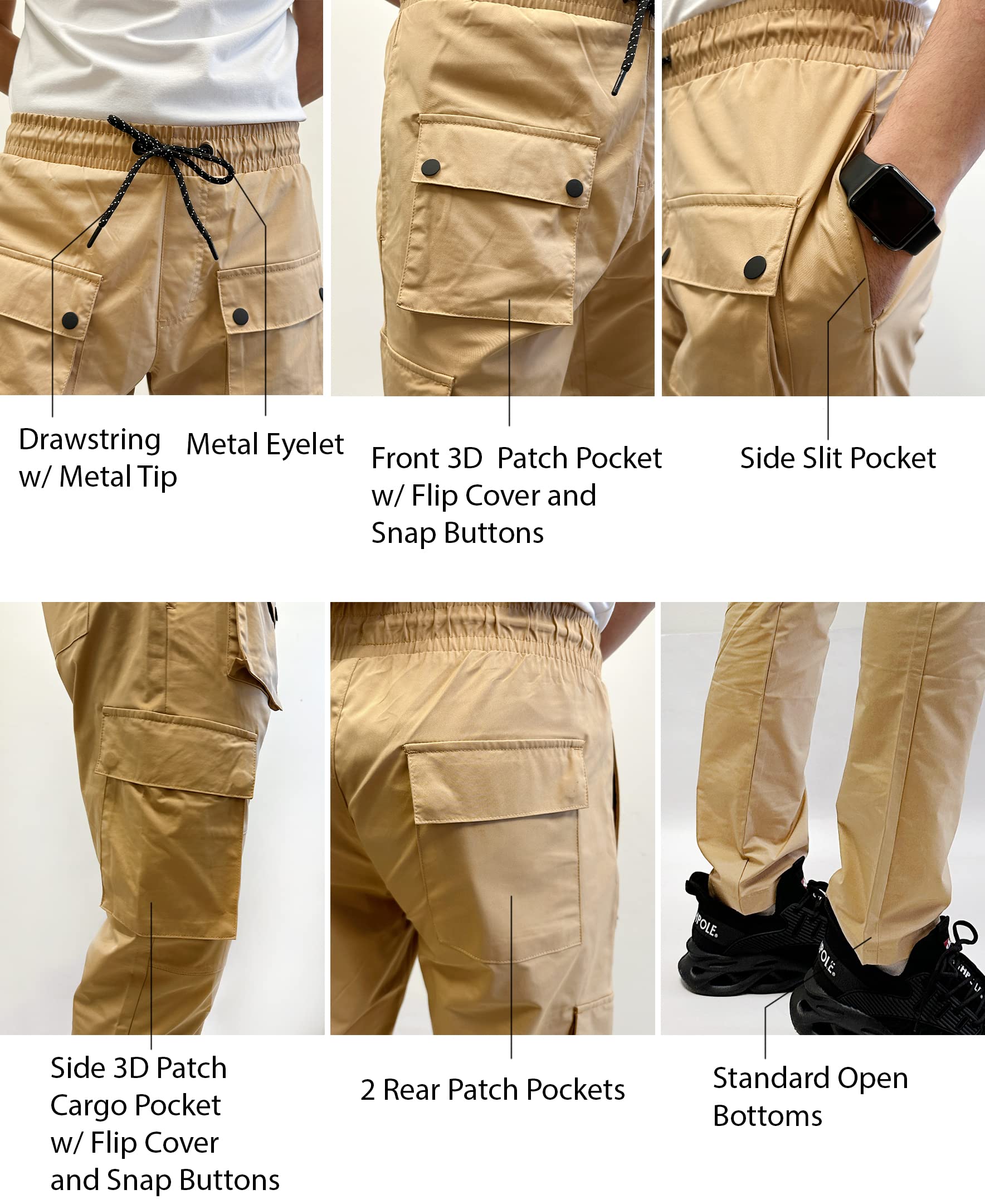 Southpole Men's Tech Woven 4-Pocket Pants - Image 5