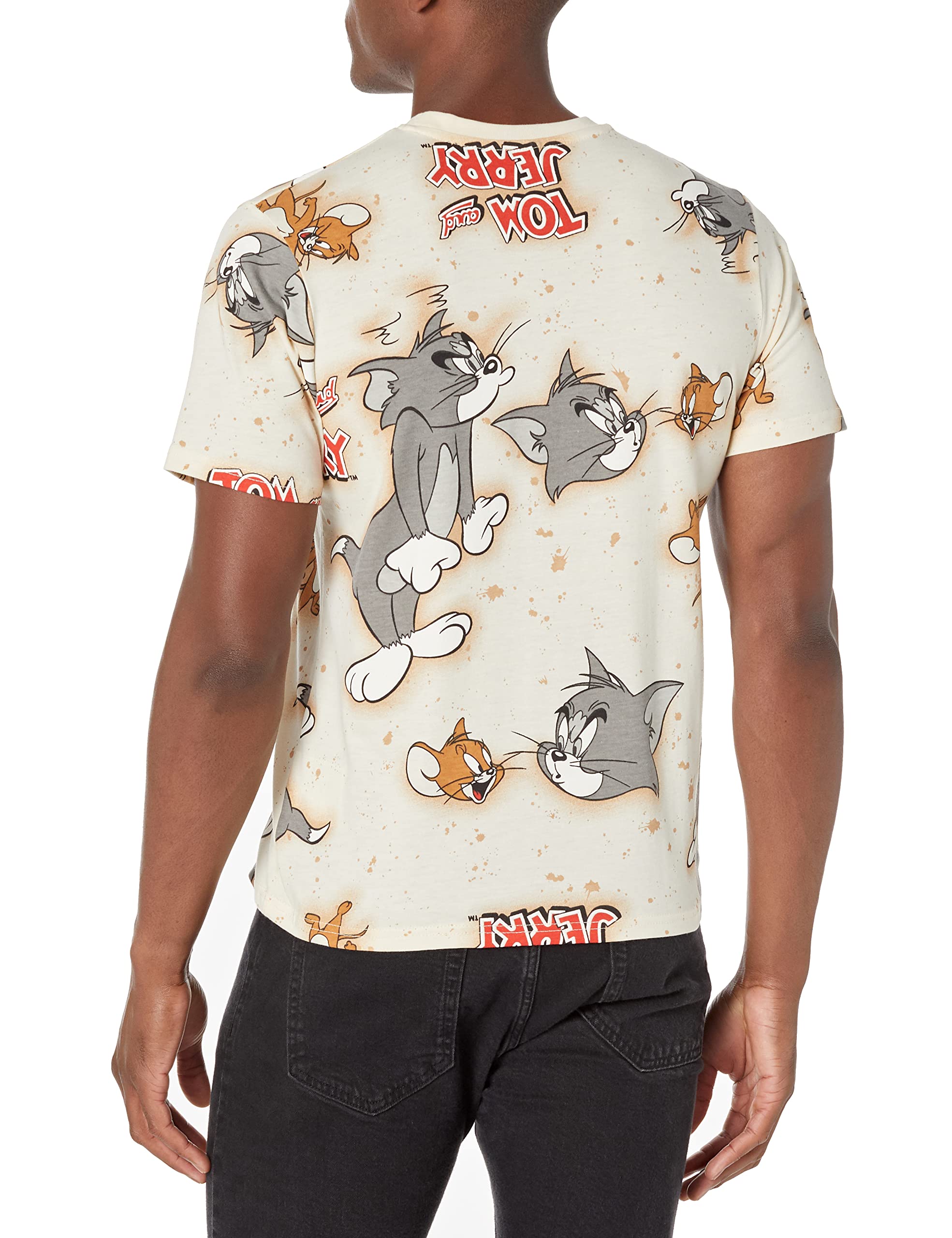 Southpole Mens Tom and Jerry T-shirtT-Shirt - Image 3