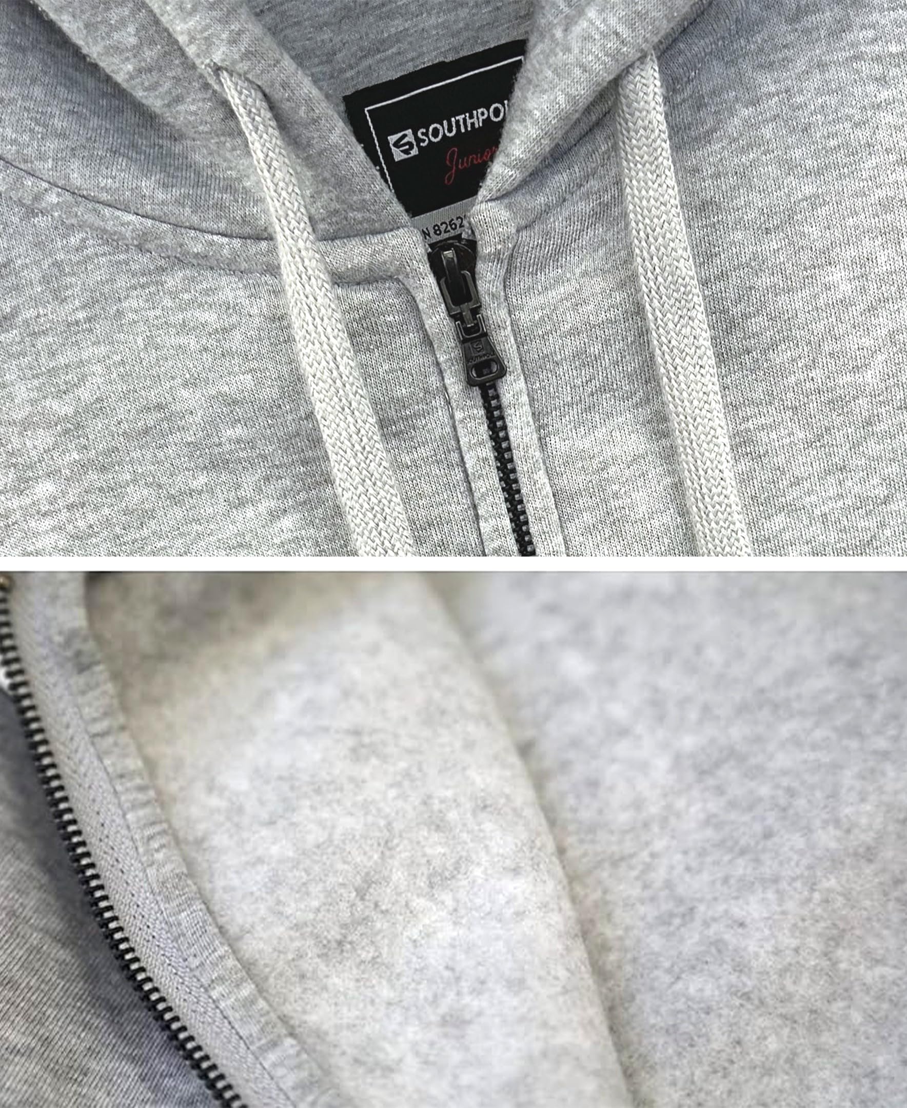 Southpole Women's Women's Fleece Full Zip-up Hoodie - Image 4