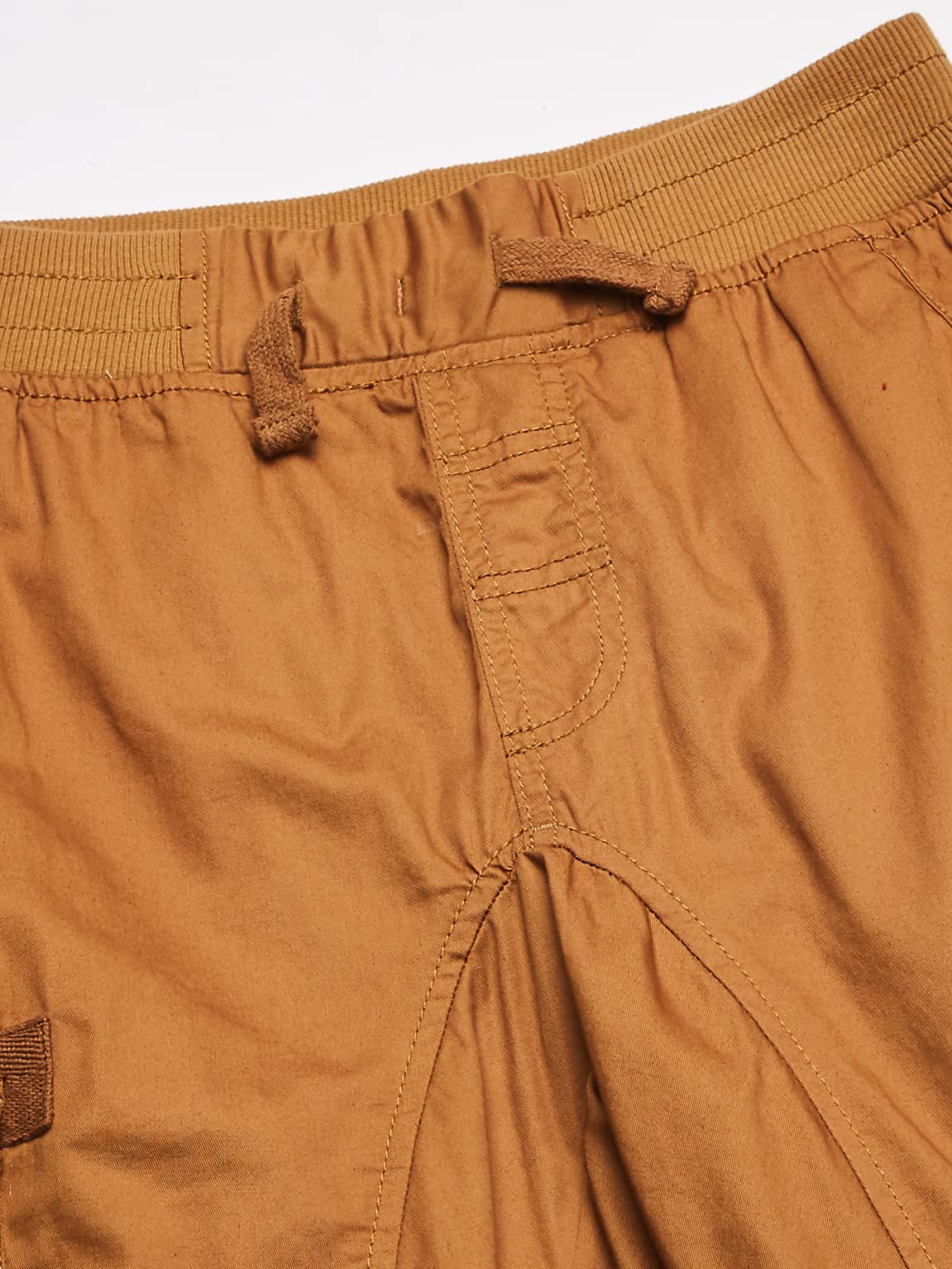 Twill Cargo Jogger Shorts in Solid and Camo Colors - Image 3